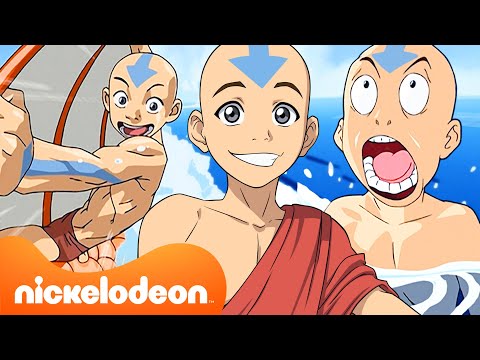 Avatar: The Last Airbender | 2 uur lang Aang zoals hij is! Met Sokka, Katara en Toph | Nickelodeon