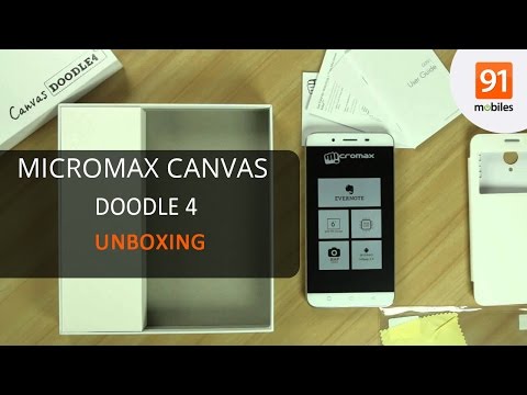 (ENGLISH) Micromax Canvas Doodle 4: Unboxing [Quick]
