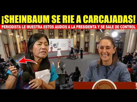 MIRA! 😮 SE CALIENTA LA MAÑANERA: SHEINBAUM SE ENFRENTA A PERIODISTA REYNA EN PLENA CONFERENCIA