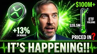 🚀 XRP PRICE SURGING! ETF VOLUME EXPLODING! IS CLARITY ALREADY PRICED IN?
