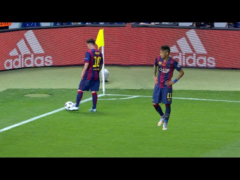 Neymar Jr & Messi’s MASTERCLASS in the 2015 Berlin Final