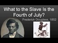 Frederick Douglass and Abolitionism
