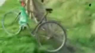 Betrunkener Radfahrer