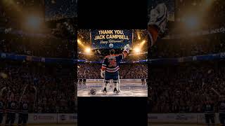 #letsgooilers #nhl THANK YOU JACK