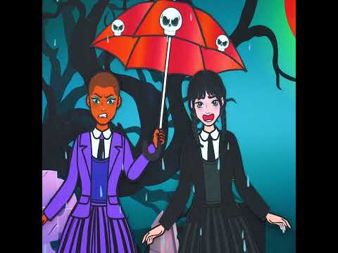 Wednesday Addams & Bad Sister Dress - DIY Paper Dolls & Crafts #shorts