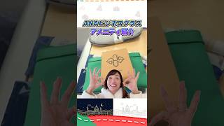 ANAビジネスクラスのアメニティ紹介！#イタリア #イタリア旅行 #イタリア好き