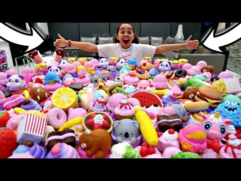 MY Squishy Toys Collection! MEGA GIVEAWAY | Toys AndMe