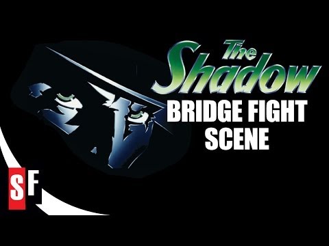 The Shadow (1/1) Bridge Fight Scene (1994) HD