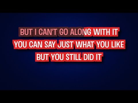 Rebecca Ferguson – Backtrack (Karaoke Version)