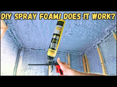 DIY Spray Foam Kit! Does It WORK???