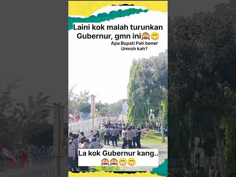 Lakok turunkan Gubernur kang๐? #trending #shortvideo #pati #shortsfeed #viral #shorts #fyp