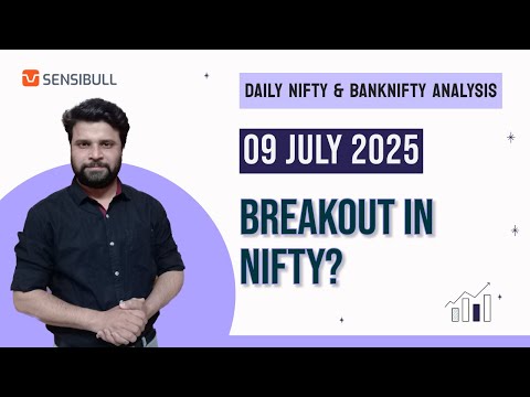 NIFTY Analysis for tomorrow 09 July | Hindi Market Outlook