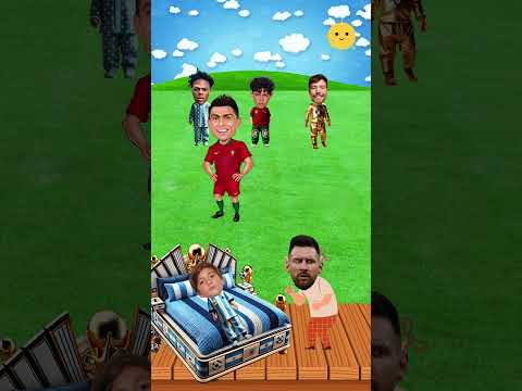¿Quién está debajo de la máscara 😱🧌 Ronaldo🔥,Messi🐐,Ronaldo Jr🤩,Thiago⚽️ y MrBeast😂