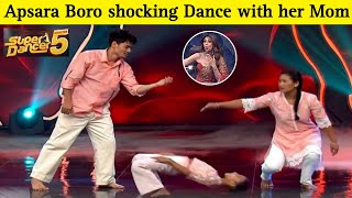 Apsara Boro shocking Dance performance with her Mom in Super Dancers Chapter 5/Dance with Mom.