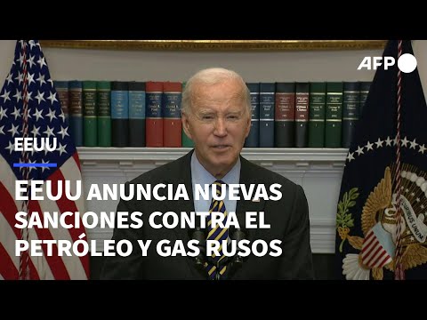 EEUU anuncia nuevas sanciones contra el petróleo y gas rusos | AFP