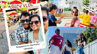 Singapore to Germany Moved😊வாழ்க்கை புடிச்சிருக்கா? Our View😇Diwali Celebration Begins🤩 Tamil Vlog