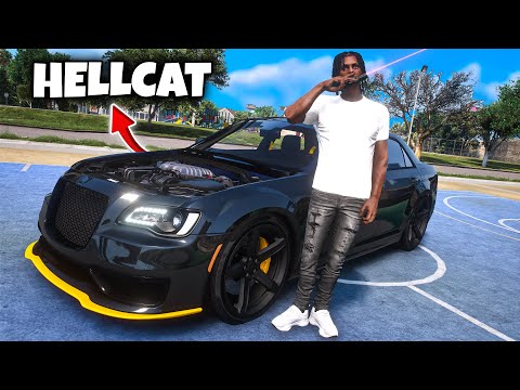 I put a HELLCAT ENGINE in my CAR and DROPPED BODIES in GTA 5 RP..