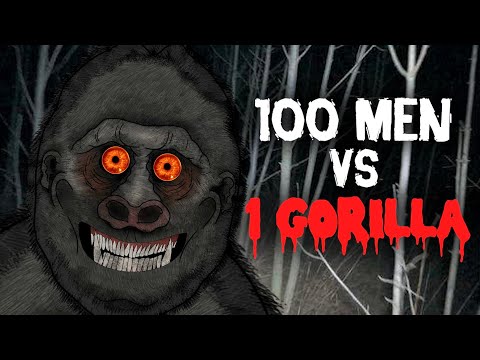 100 MEN VS 1 GORILLA HORROR STORIES ANIMATED