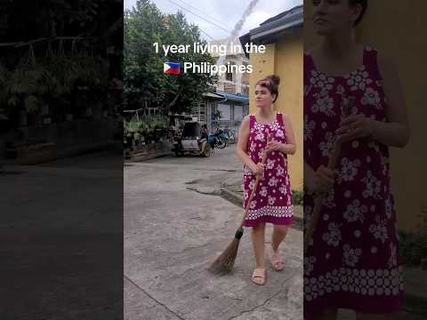 1 week vs 1 year living in the 🇵🇭Philippines 🤷♀️