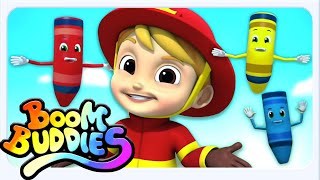 Regenbogen Farbenlied für Kinder | Mitsingenmit Boom Buddies
