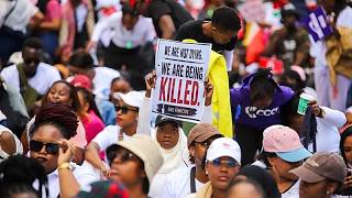 YouTube video thumbnail:  Cameroon: Families Demand Justice as Femicide Rate Continues to Rise 