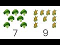 Comparing Quantities of Vegetables