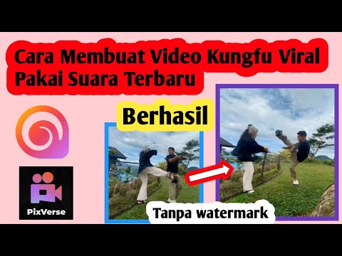 Cara Membuat Video Kungfu Viral Ada Suara Terbaru | Cara Edit Foto Kungfu