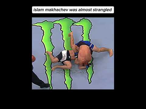 #islam#makhachev#was#alwost#strangled🥶🥵