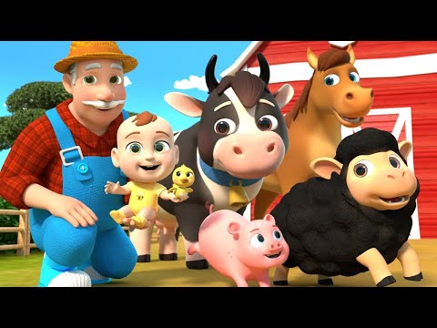 Old MacDonald Had a Farm | Newborn Baby Songs & Nursery Rhymes | lia cha cha