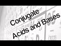 Bronsted-Lowry Acid-Base Concepts