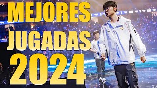 TOP 10  Mejores JUGADAS Del 2024 League Of Legends