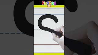 How to Write Uppercase Letter S -  @FunDayKid  Full Video - https://youtu.be/UuOSVfGOcdg