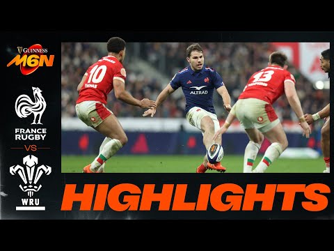 QUICK HIGHLIGHTS | FRANCE v WALES | 2025 GUINNESS M6N