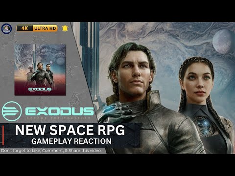 EXODUS Gameplay Trailer Reaction [NEW SPACE ACTION RPG]