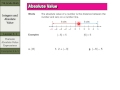 Exploring Integers and Their Absolute Values