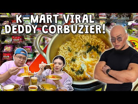 K3-MART DEDDY CORBUZIER JUALAN RATUSAN MIE INSTAN !! BERASA DI KOREA...