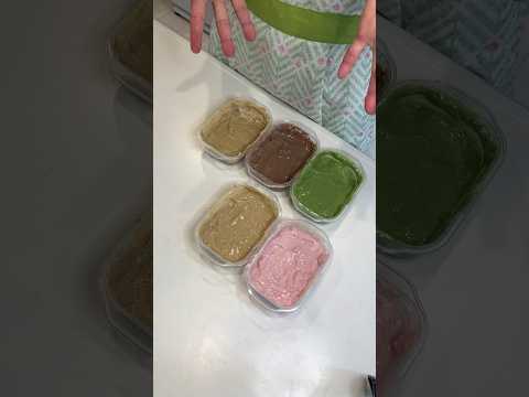 暑い日にぴったりな、高タンパクアイスクリームを平日5日分まとめて冷凍。プロテインを使って、手間不要！#高タンパク#水切りヨーグルト#グリークヨーグルト#ギリシャヨーグルト#ダイエット ＃筋トレ