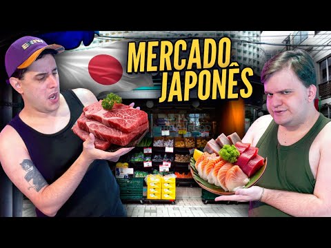 Tour Pelo MERCADO JAPONÊS em TOKYO no JAPÃO | @FeLeal