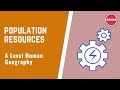 Population Dynamics and Sustainability Concepts