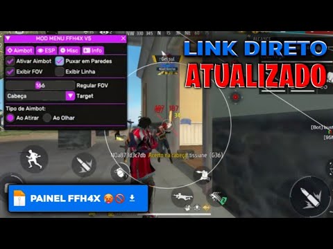 ATUALIZADO !😱FFH4X MOD MENU INJECTOR PARA A NOVA ATUALIZAÇÃO NO FREE FIRE ANTI BAN GRÁTIS 😱!!