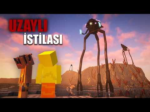 Uzaylıların ELE GEÇİRDİĞİ Minecraft Dünyası (bölüm 1)
