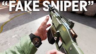 I used the Iron Sight Sniper.. and they all hated me for it