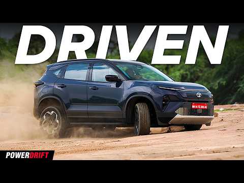 Tata’s new Harrier EV is FAST and finally HERE | In-Depth Review | PowerDrift