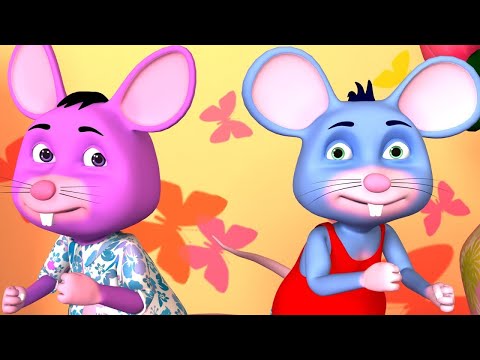 🔴Live - Do Chuhe They Mote Mote | दो चूहे थे | हिंदी बालगीत | Best Hindi Nursery Rhymes