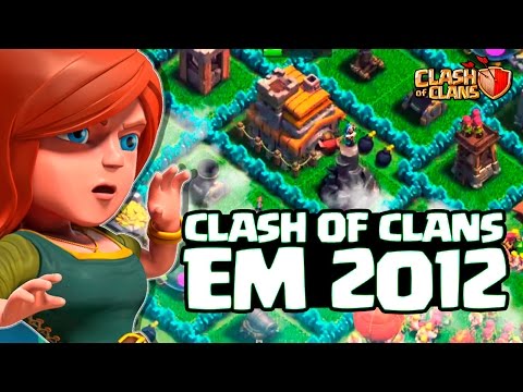 COMO ERA O CLASH OF CLANS NO DIA DO LANÇAMENTO??? CLASH OF CLANS EM 2012