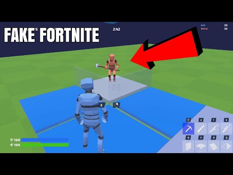 Floating in Scuffed Fortnite... (bad idea)