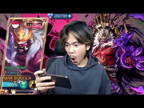 REVIEW SKIN LEGEND FRANCO TANPA MENGELUARKAN DIAMOND SATU PUN - Mobile legends