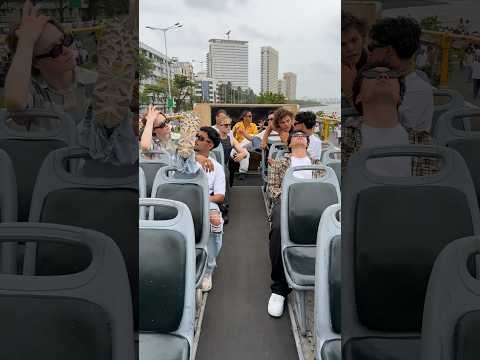 Quick Style on top of a bus!