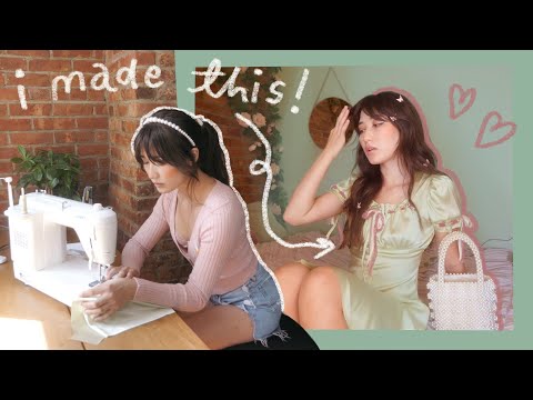 sewing a dress from scratch *project runway i'm ready*