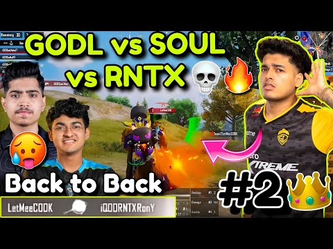 🇮🇳GODL vs SOUL RNTX🥵 Back to Back 😱 JONATHAN Pan 🍳 GODL #2 🏆 Greatest Comeback 🔥🔥